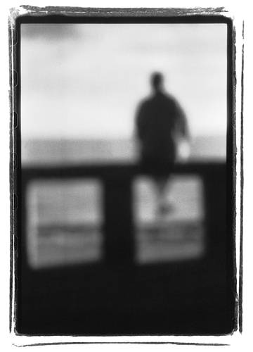 man on pier, getty image AA020275 (RF)